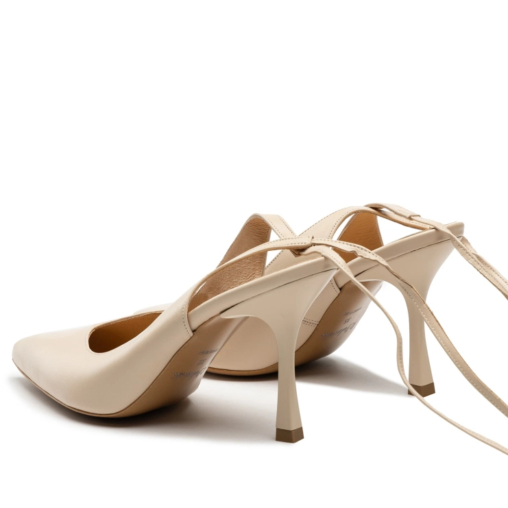 Sandały R.Polański 1421 - Beżowy Lico