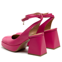 Sandały R.Polański 1491 - Fuksja Polina 559 Lico