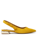 Sandały R.Polański 1017/L - Żółty Zamsz