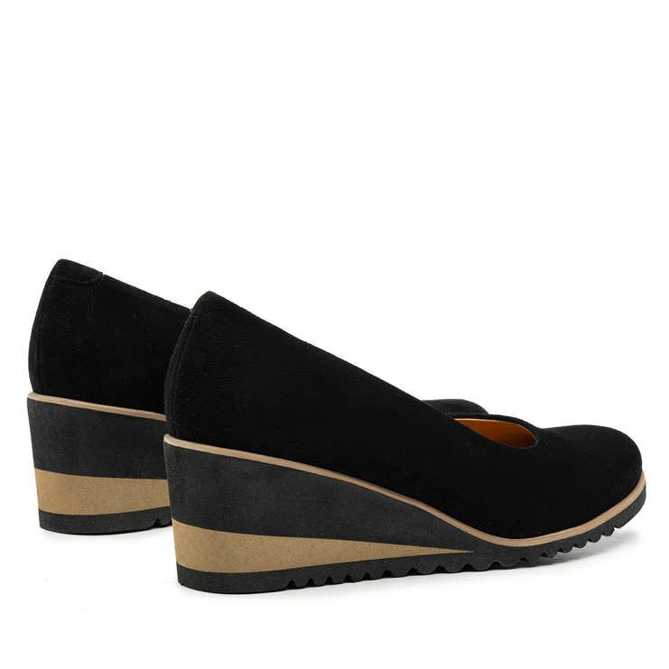 Półbuty R.Polański 1929 - Czarny Zamsz