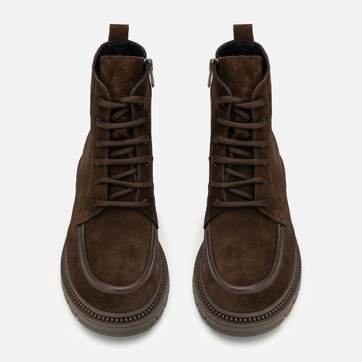 Trapery R.Polański 2232 - Brązowy Zamsz