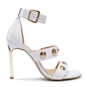 Sandały R.Polański 1287 - Biały Lico