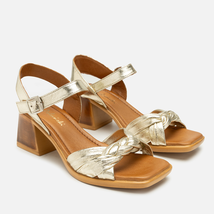 Sandały R.Polański 2121 - Złoty