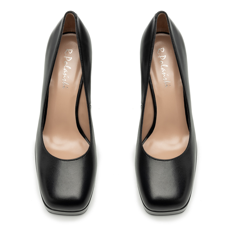 Czółenka R.Polański 2061 - Czarny Lico