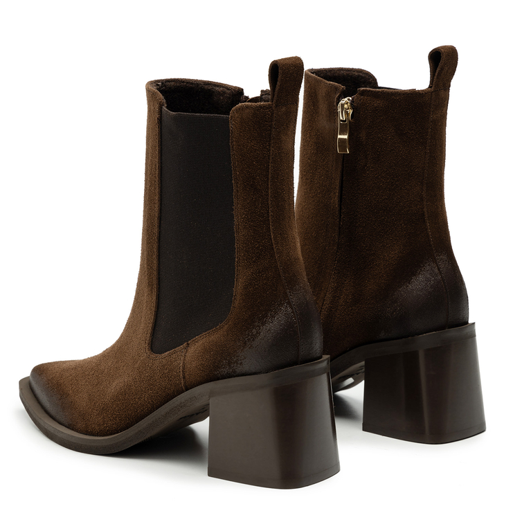 Botki R.Polański 2034/K - Rust Zamsz