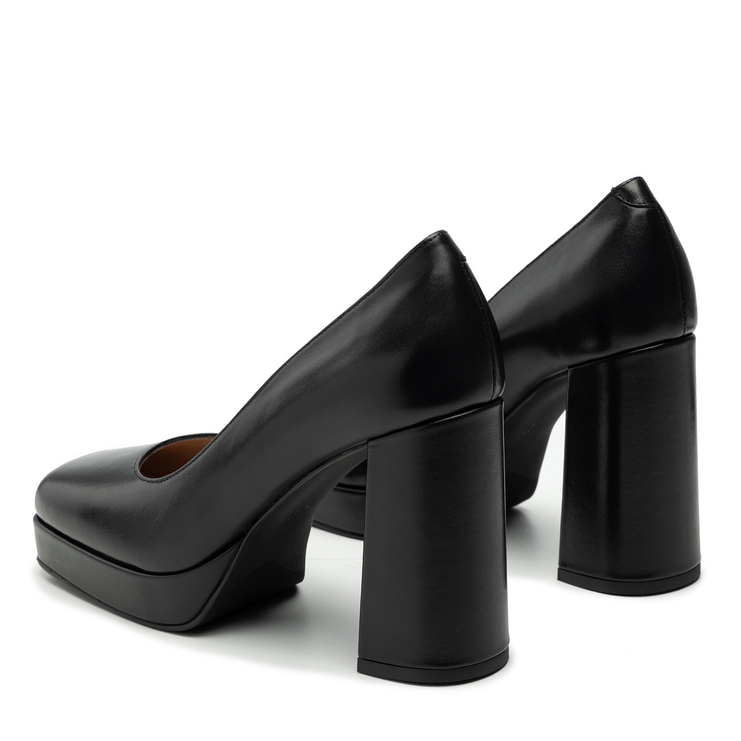 Czółenka R.Polański 2061 - Czarny Lico