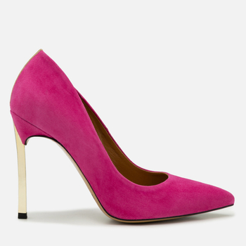 Szpilki 1044 - Magnolia Zamsz