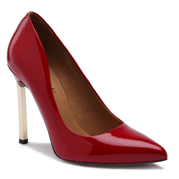 Szpilki 1044 - Czerwony Lakier