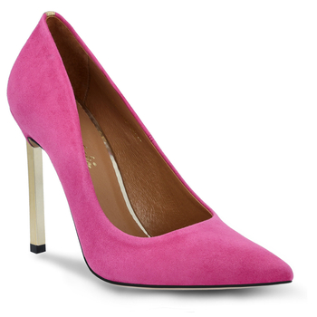 Szpilki 1044 - Magnolia Zamsz