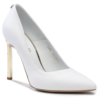 Szpilki 1083 - Biały Star