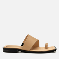 Klapki R.Polański 2188 - Camel Lico