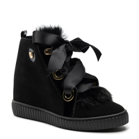 Sneakersy R.Polański 1199 - Czarny Zamsz