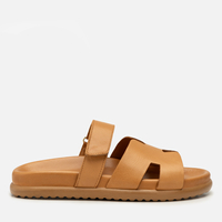 Klapki R.Polański 2223 - Camel Lico