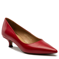 Czółenka R.Polański 1087 - Czerwony Lico