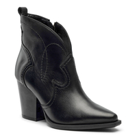 Botki R.Polański 987 - Czarny Lico/Złoty