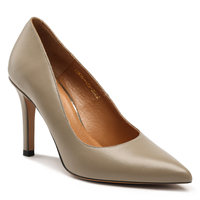 Szpilki R.Polański 1042 - Cappuccino 34 Lico