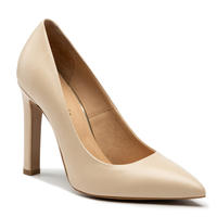 Czółenka R.Polański 1645 - Beżowy Lico