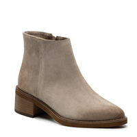 Botki R.Polański 1201 - Cappuccino 42 Zamsz