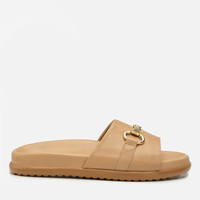 Klapki R.Polański 2215 - Beżowy Lico