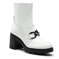 Botki R.Polański 1363 - Biały Naplak