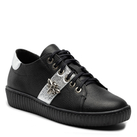 Sneakersy R.Polański 961 - Czarny Lico/Srebrny