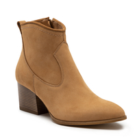 Botki R.Polański 1147 - Camel Nubuk