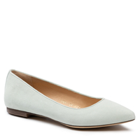 Baleriny 727 - Miętowy Zamsz