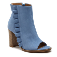 Botki R.Polański 1413 - Błękitny Zamsz