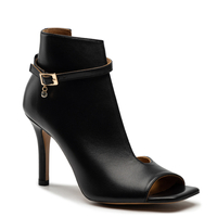 Sandały R.Polański 1680 - Czarny Lico