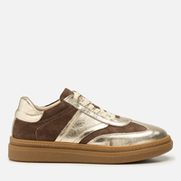 Sneakersy R.Polański 2149 - Brązowy/Złoty