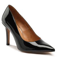 Szpilki R.Polański 1042 - Czarny Lakier