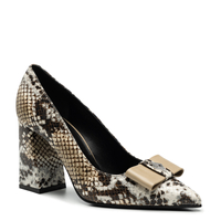 Czółenka R.Polański 1981 - Beżowy Snake