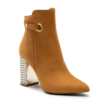 Botki R.Polański 1039 - Rudy C Nubuk